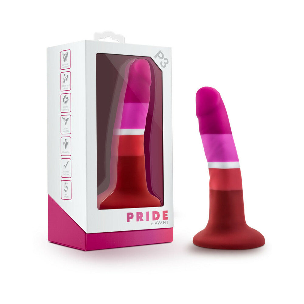 Avant Pride P3 Beauty 5.5 in. Silicone Dildo - Fantasies Boutique