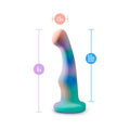Avant Opal Dreams 6 in. Silicone Dildo Aqua