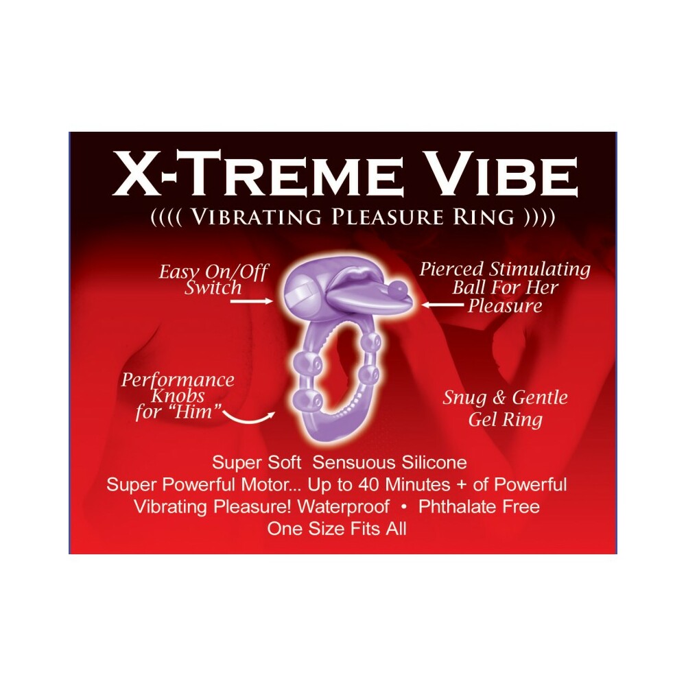 Xtreme Vibes- Nubbie Tongue (Purple) - Fantasies Boutique