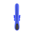 Evolved Butterfly Dreams Rechargeable Dual Stim Vibe Silicone Blue - Fantasies Boutique