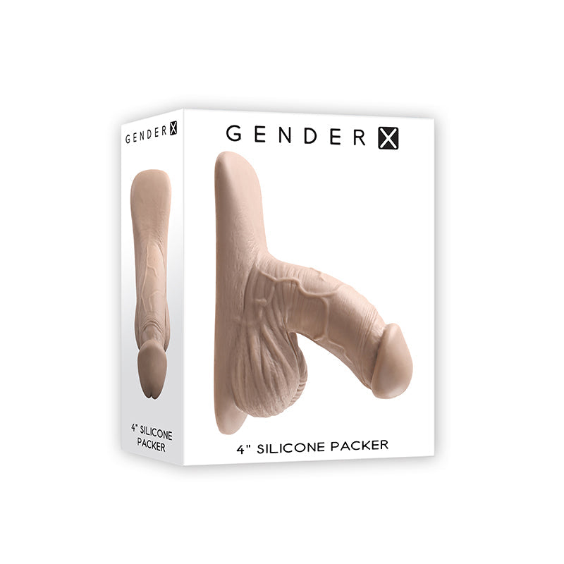 Gender X 4 in. Silicone Packer Light - Fantasies Boutique