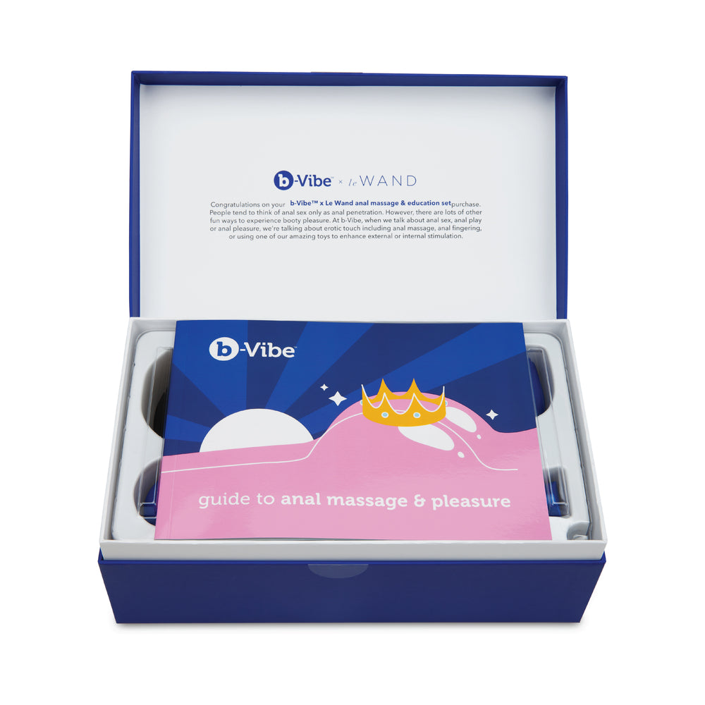 b-Vibe Anal Massage & Education Set Blue - Fantasies Boutique