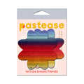 Pastease Retro Horizon Color Petal Breast Pasties