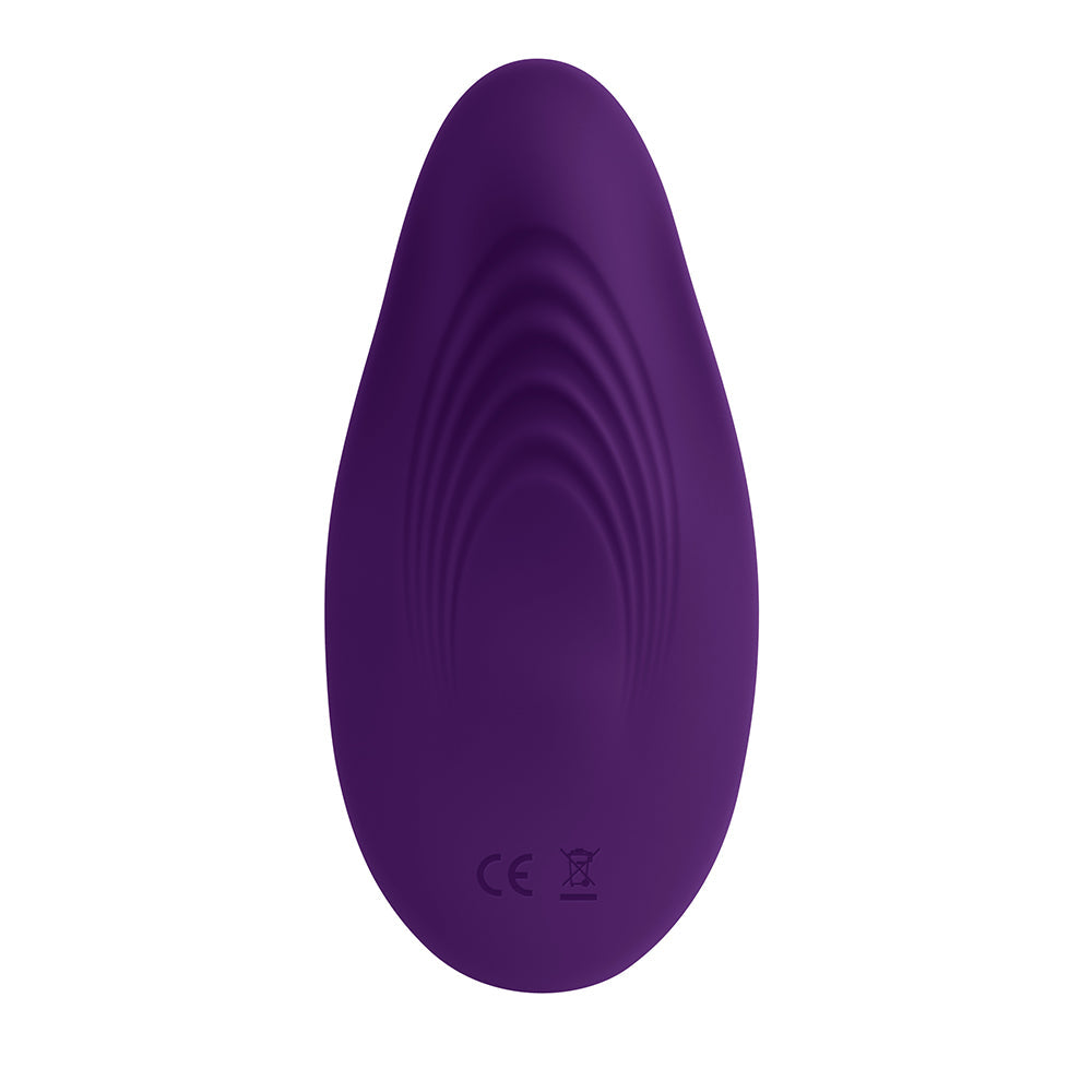 Playboy Our Little Secret Rechargeable Remote Controlled Silicone Underwear Vibrator Acai - Fantasies Boutique