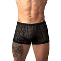 Male Power Ripple Pouch Short Black L