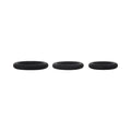Selopa 3 Ring Circus Cock Ring Set Silicone Black - Fantasies Boutique