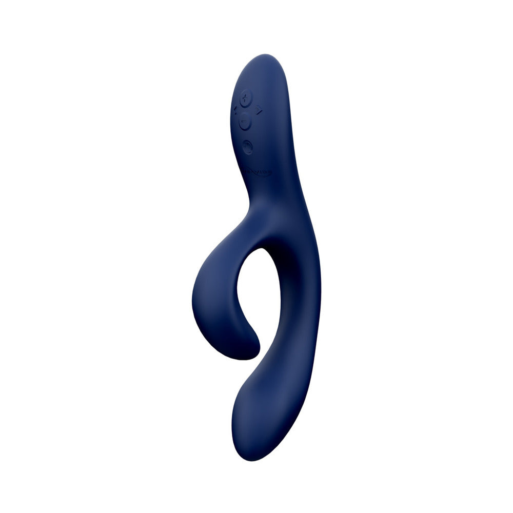 We-Vibe Nova 2 Rechargeable Flexible Silicone Rabbit Vibrator Midnight Blue - Fantasies Boutique