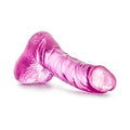 Naturally Yours Ding Dong Realistic 5.5 in. Dildo with Balls Pink - Fantasies Boutique