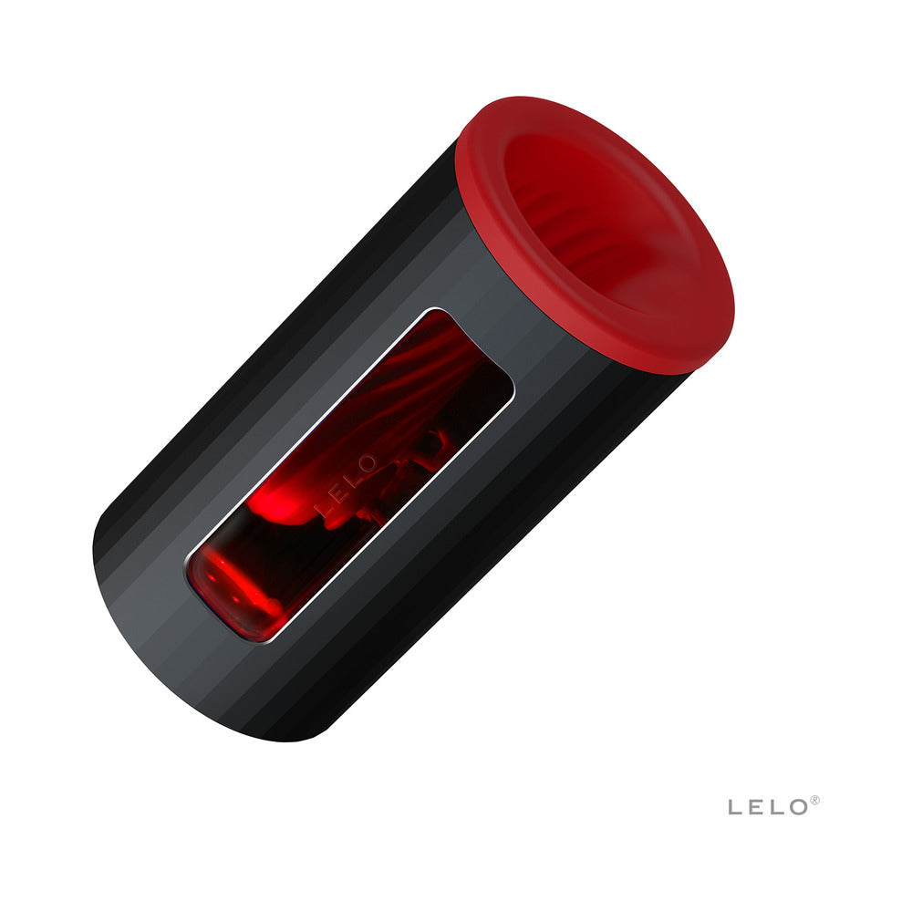 LELO F1S V2 Masturbator Black/Red - Fantasies Boutique