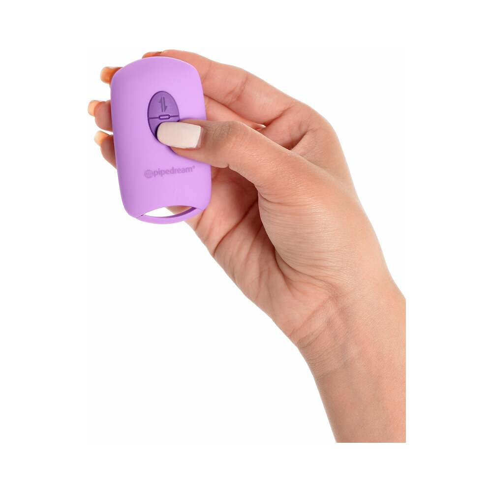 Pipedream Fantasy For Her Love Thrust-Her Rechargeable Silicone Thrusting Vibrator Purple - Fantasies Boutique