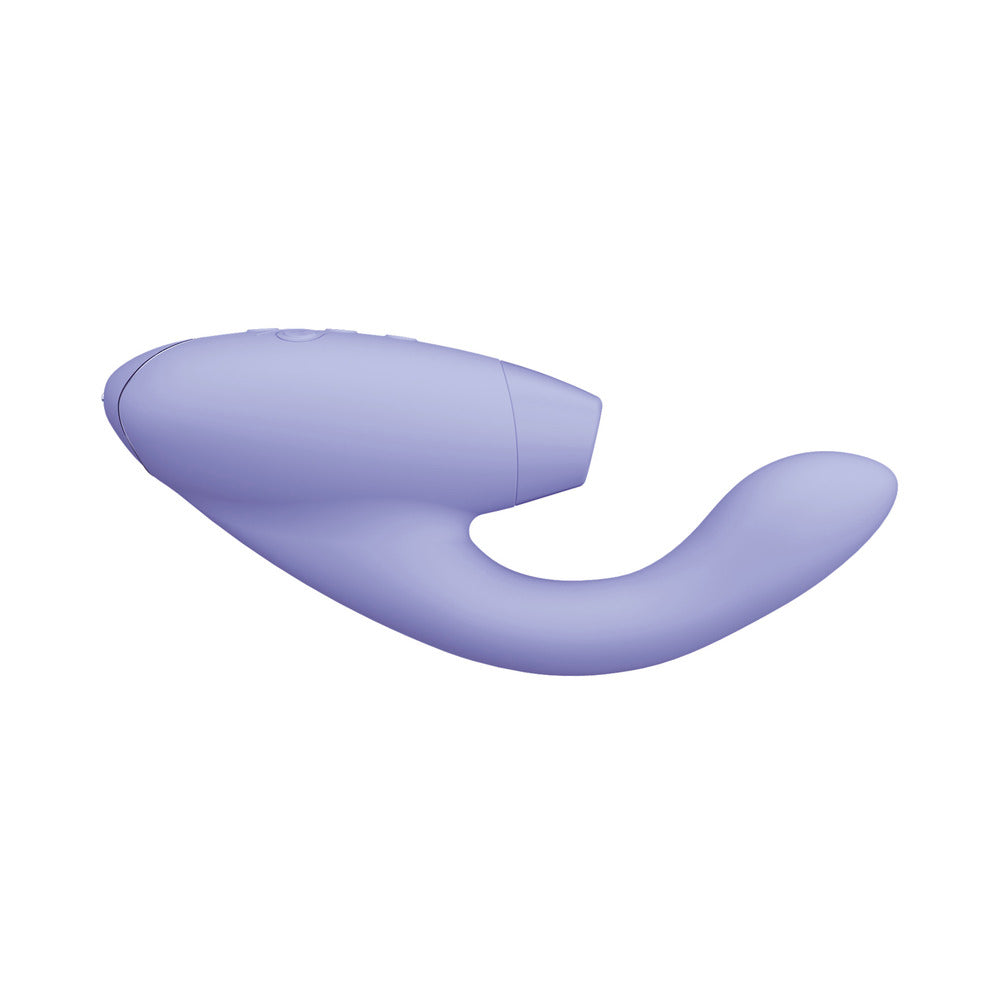 Womanizer Duo 2 Rechargeable Dual Stimulation Pleasure Air and G-Spot Vibrator Lilac - Fantasies Boutique