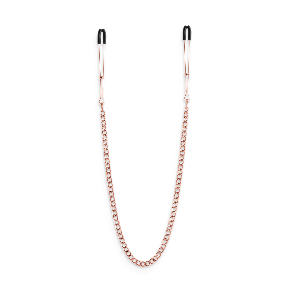 Bound Nipple Clamps DC3 Rose Gold - Fantasies Boutique