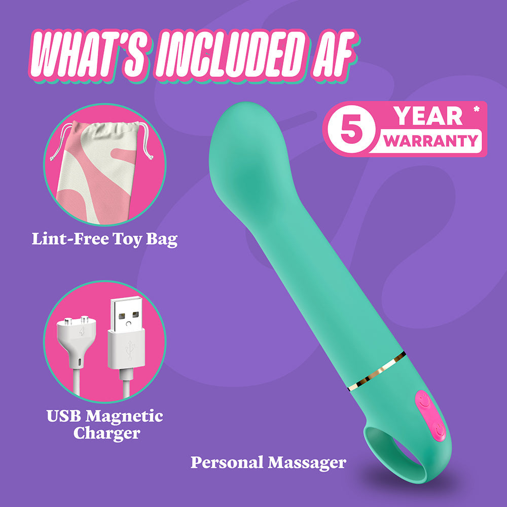 Aria Flirty AF 2.0 Rechargeable Vibe Teal