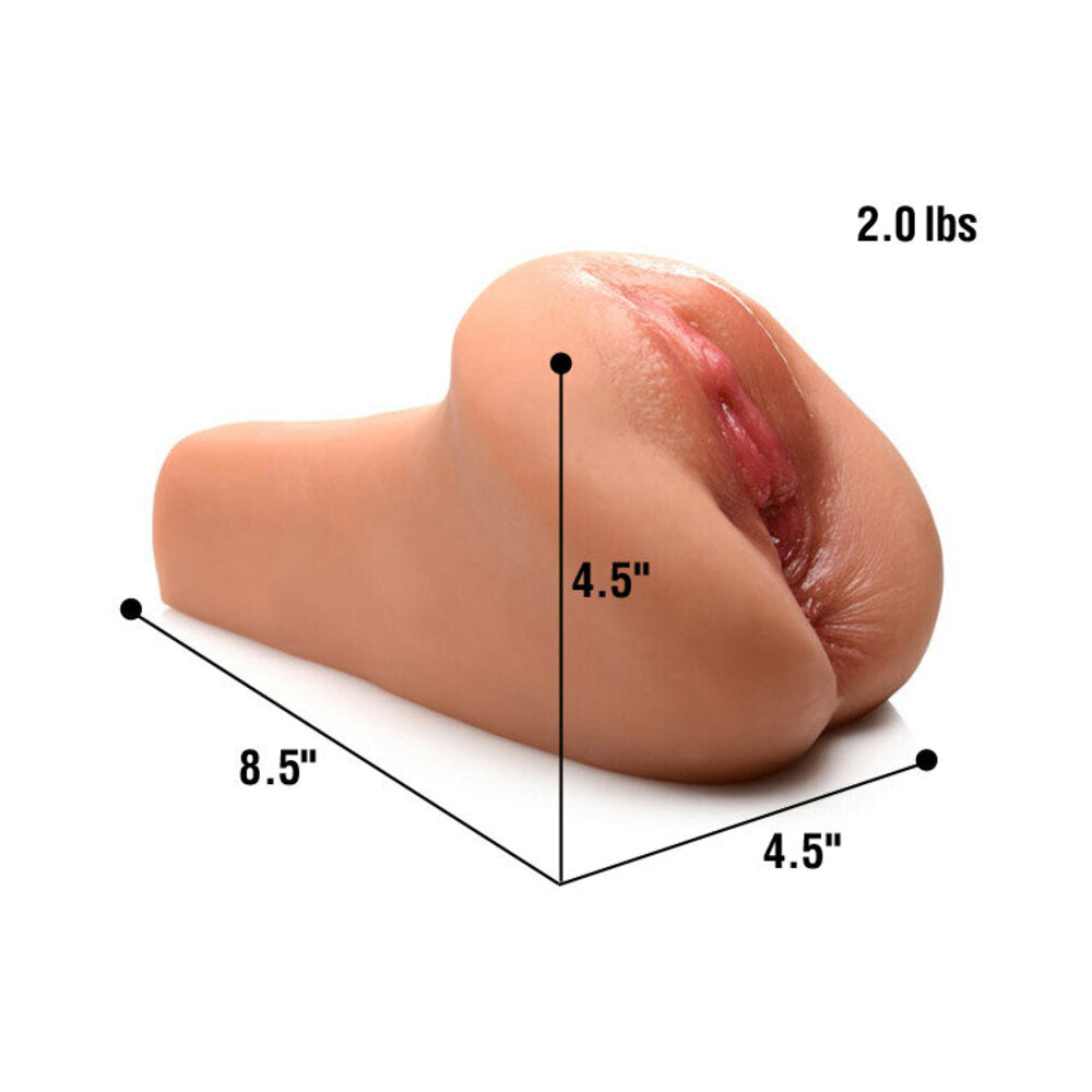 Curve Toys Mistress Juicy Jenna Dual Entry Missionary Masturbator Medium - Fantasies Boutique