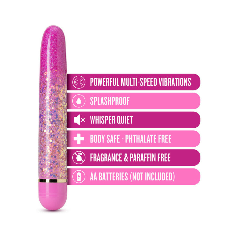 Blush The Collection Celestial Slimline Vibrator Pink - Fantasies Boutique
