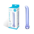 Glas 6.75 in. Purple G-Spot Tickler Glass Dildo - Fantasies Boutique