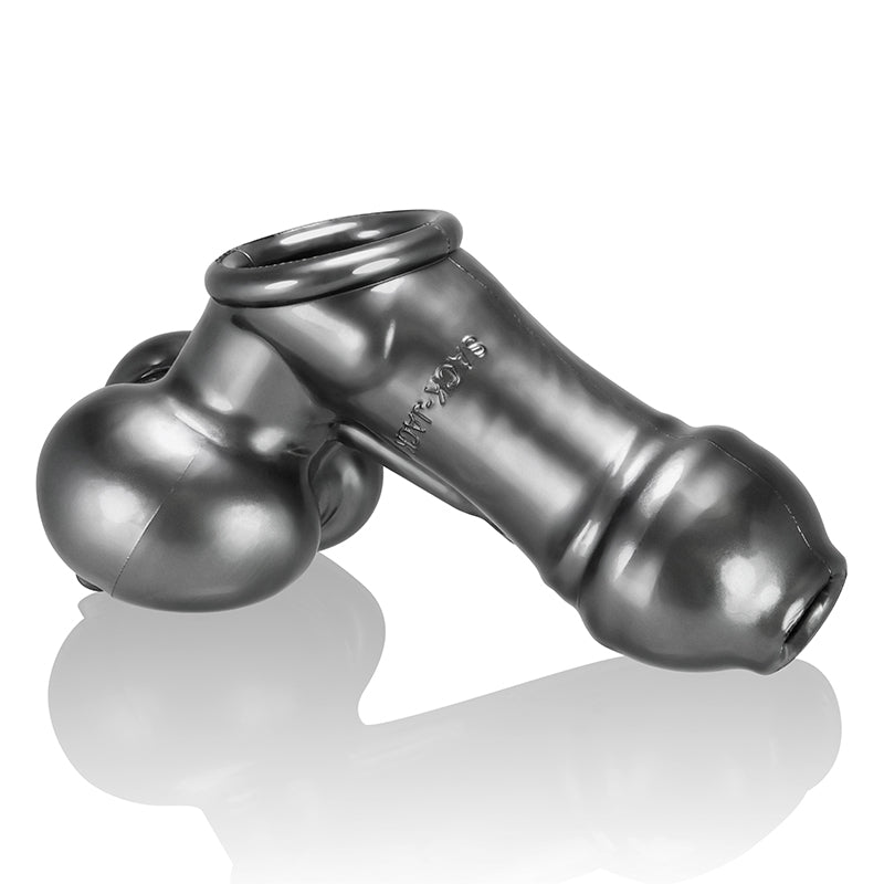 OxBalls Sackjack, Wearable Jackoff Sheath, Steel - Fantasies Boutique