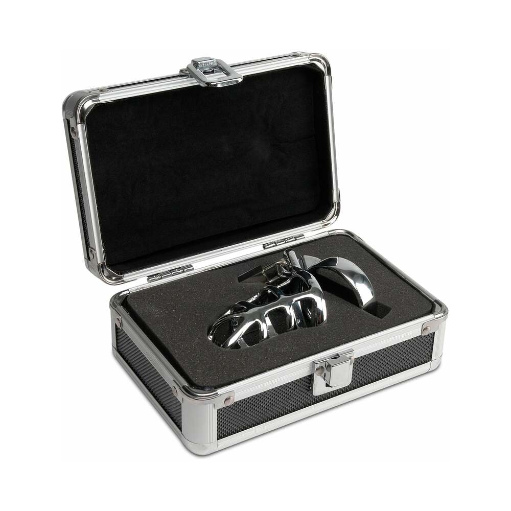 Metal Worx Locking Chastity Cock Cage - Fantasies Boutique