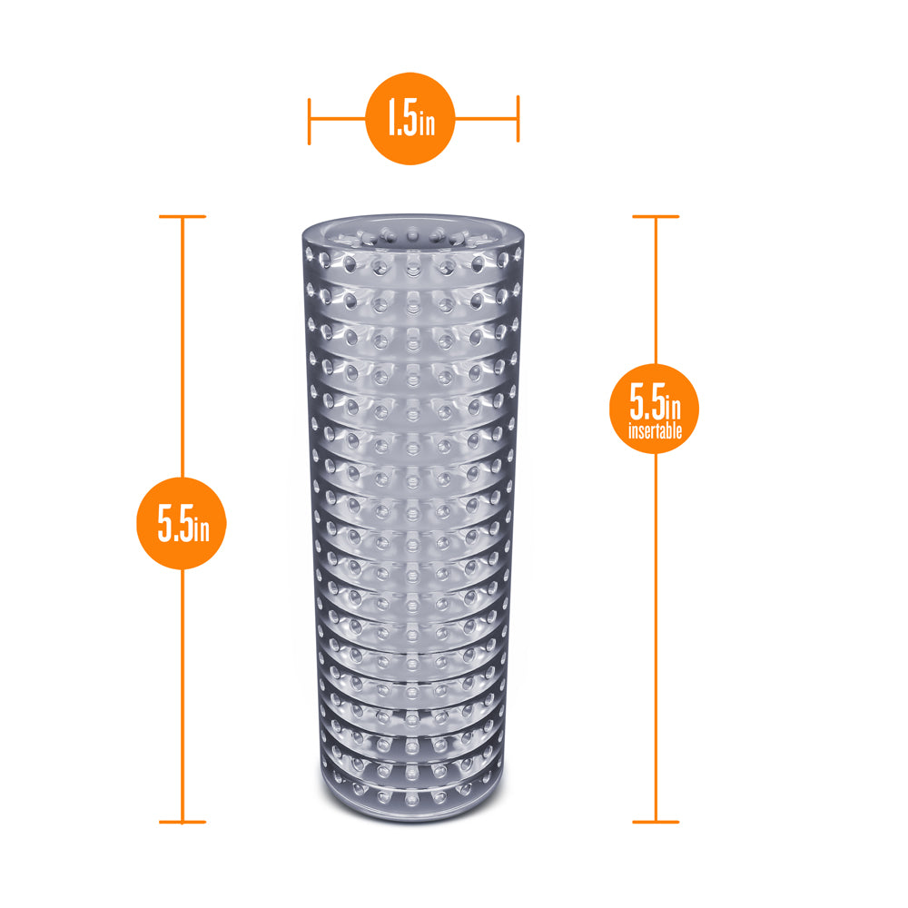 RIZE! Strokez Stimulating Stroker Clear - Fantasies Boutique