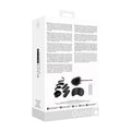 Ouch! Black & White Bed Bindings Restraint Kit Black