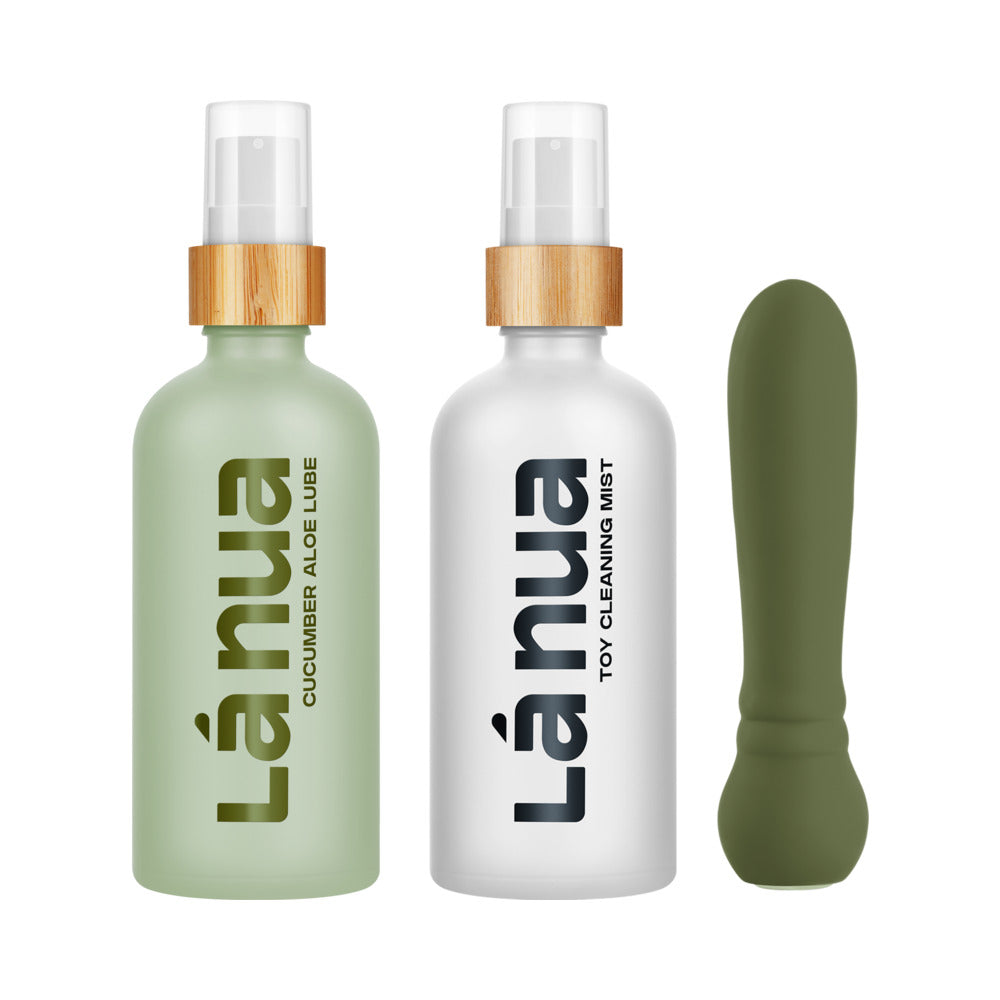 La Nua Gift Bag 5 Ultra Bullet + 100Ml Mist Toy Cleaner + 100Ml Cucumber Aloe Lube - Fantasies Boutique