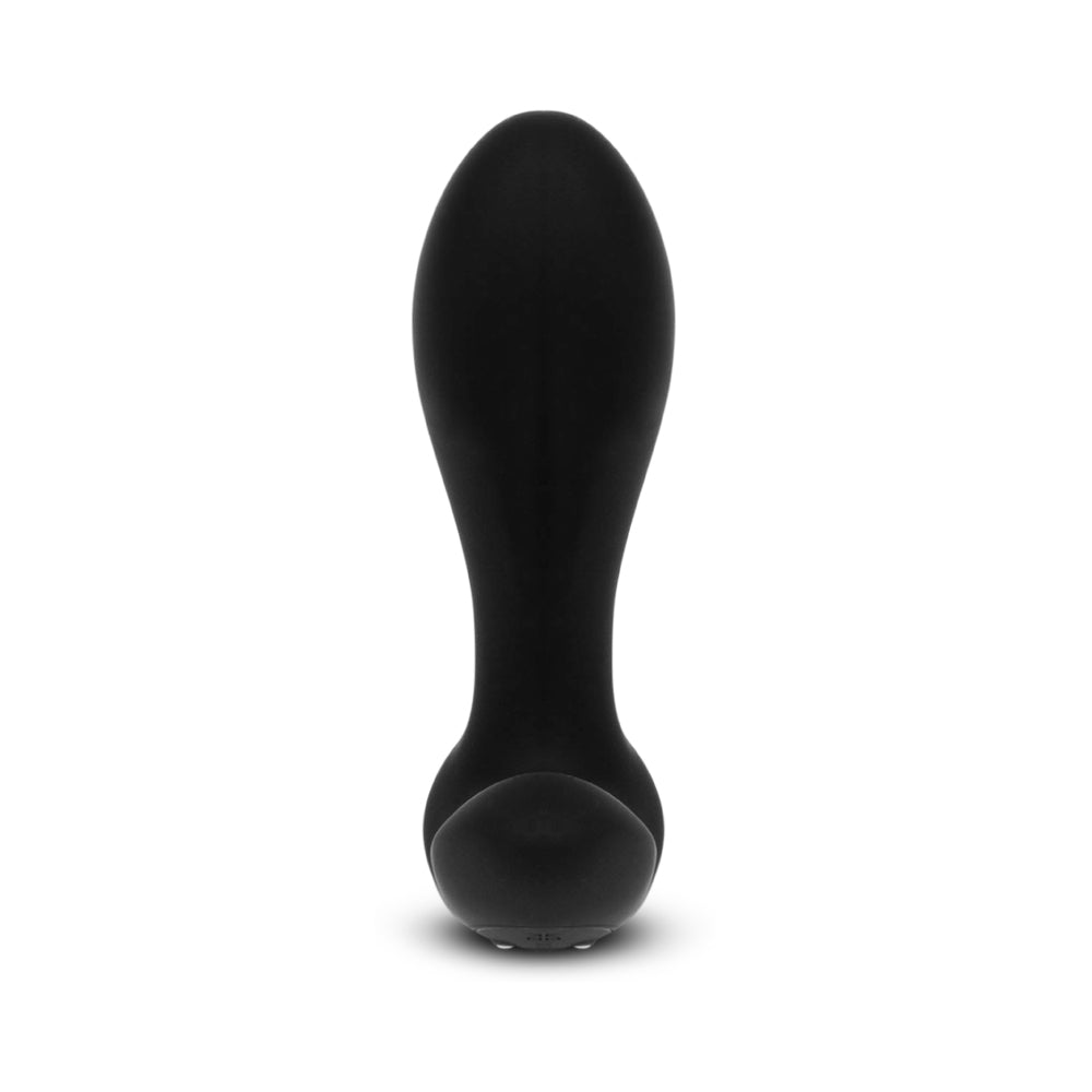 b-Vibe Expand Expanding and Vibrating Remote Control Plug Black - Fantasies Boutique