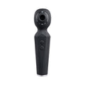 Evolved Rainbow Sucker Light-Up Rechargeable Dual-Function Silicone Suction Wand Vibrator Black - Fantasies Boutique