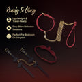 Temptasia Ardor Collar & Leash Red