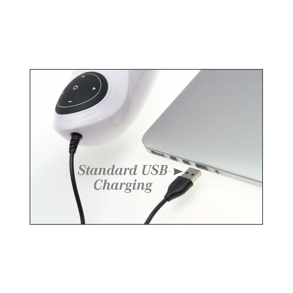 PDX Mega-Bator Mouth Rechargeable Rotating Thrusting Stroker With Hands-Free Suction Cup Clear/Red - Fantasies Boutique