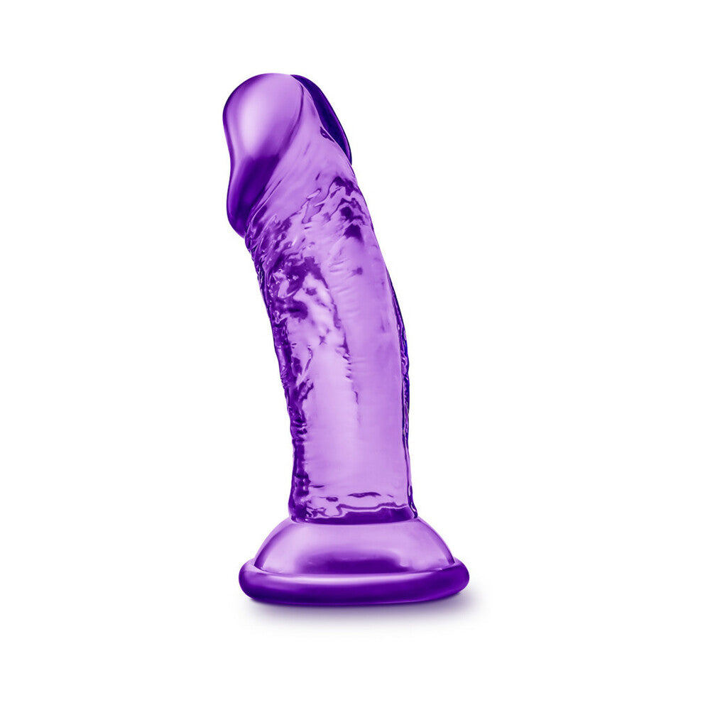 B Yours Sweet n' Small 4 in. Dildo Purple - Fantasies Boutique