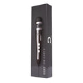 Doxy Die Cast 3 Compact Wand Vibrator Disco Black - Fantasies Boutique