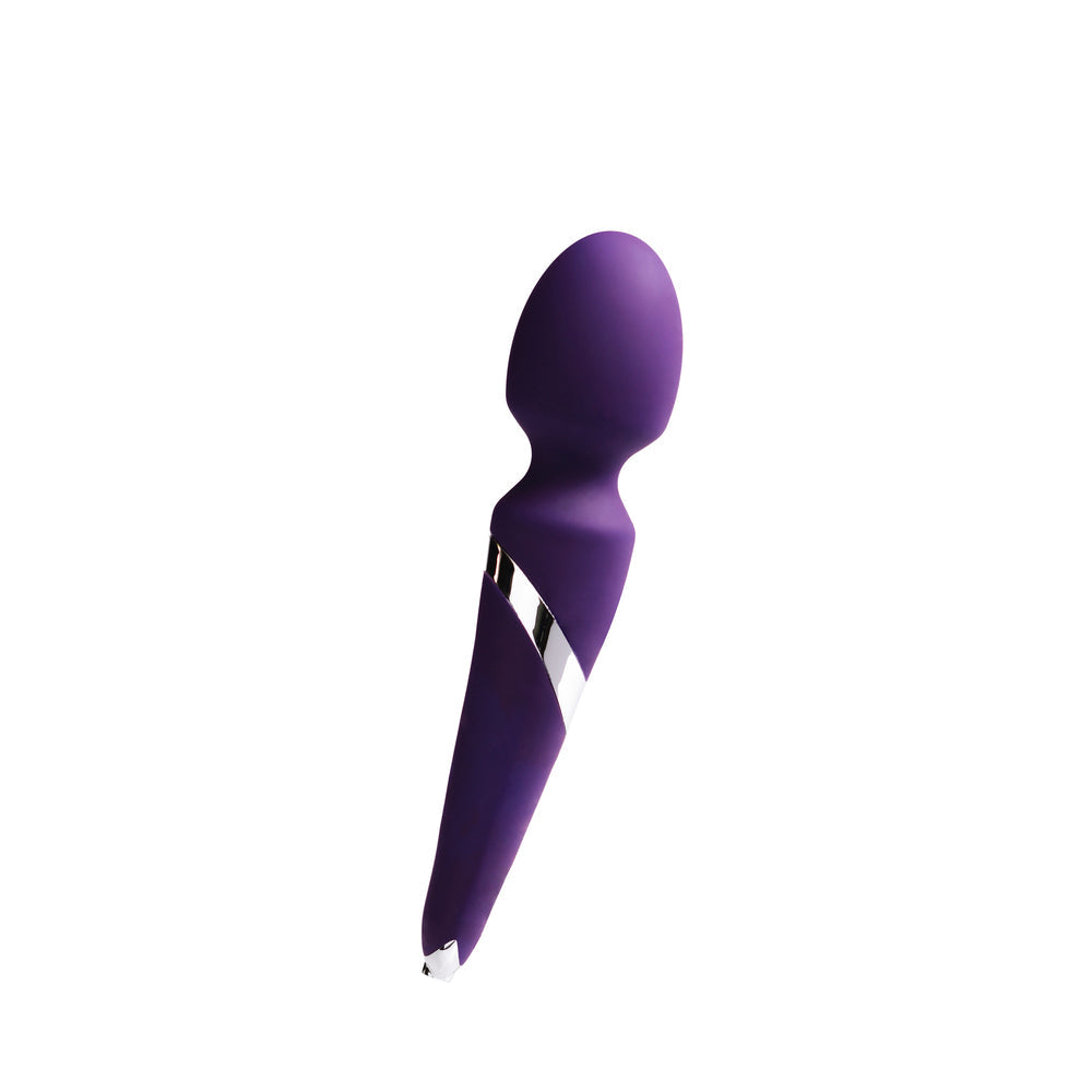 VeDO Wanda Rechargeable Wand Vibe - Deep Purple - Fantasies Boutique