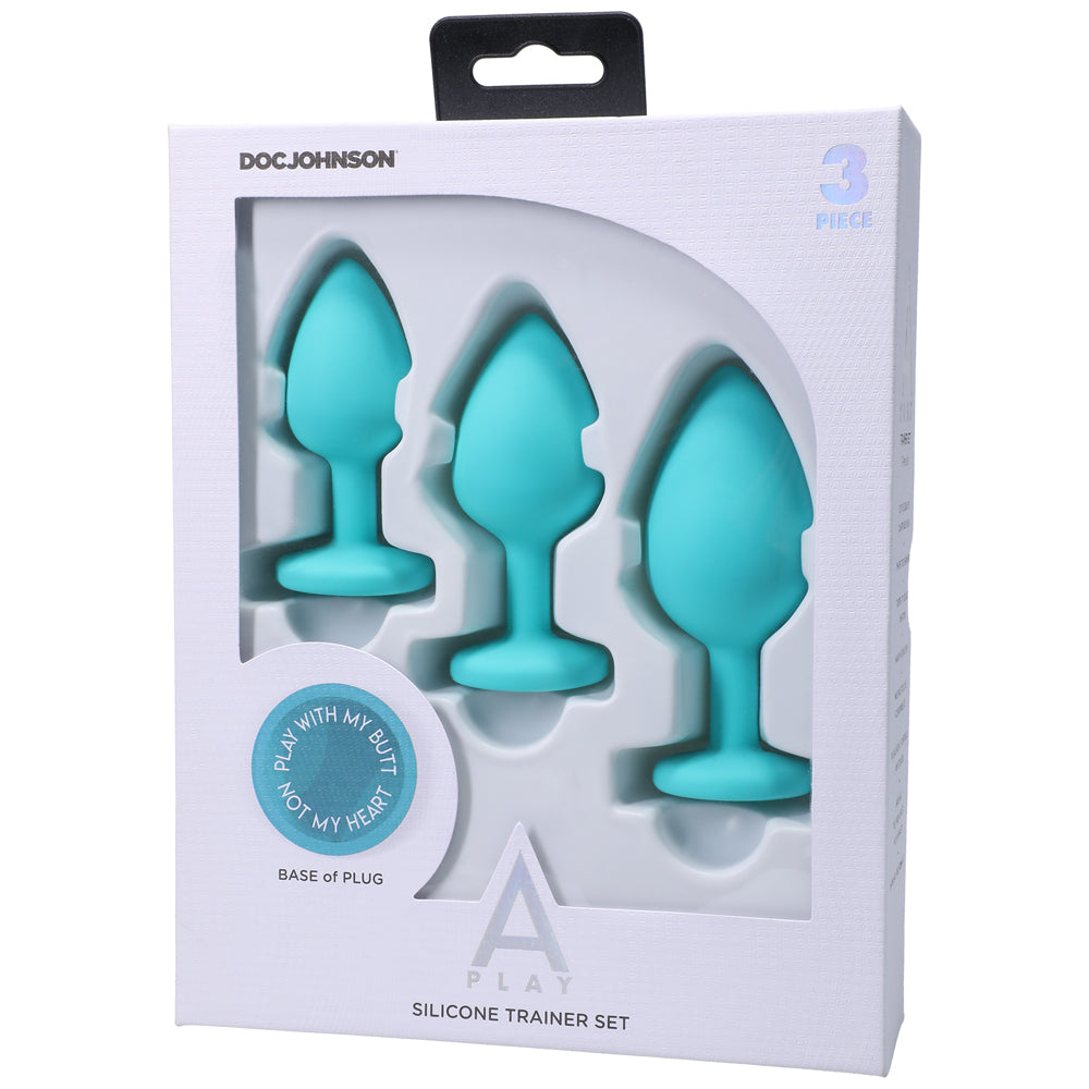 A-Play 3-Piece Trainer Set Teal - Fantasies Boutique