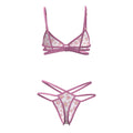 Magic Silk Daisy Bra & Thong Set Daisy Print L/XL