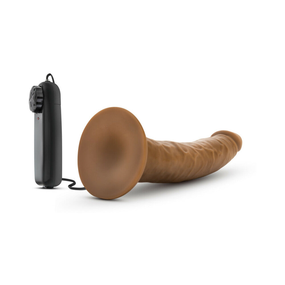 Dr. Skin Dr. Dave Realistic 7 in. Vibrating Dildo Tan - Fantasies Boutique