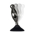 Evolved Joy Sticks 2-Piece Metal Anal Plug With Suction Cup Base Set Black - Fantasies Boutique