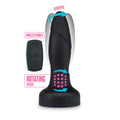 Anal Adventures Platinum Vibrating & Rotating Drive Plug Black - Fantasies Boutique