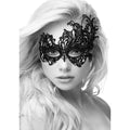 Ouch! Black & White Royal Lace Eye Mask Black - Fantasies Boutique