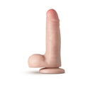 Blush Loverboy K Pop Star Realistic 7.25 in. Dildo with Balls & Suction Cup Beige - Fantasies Boutique
