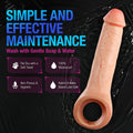 Performance Plus Thrive 2.5 in. Silicone Penis Xtender Beige