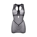 Shots Le Desir Duo Open Cup Mini Dress Black O/S - Fantasies Boutique