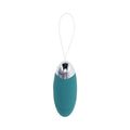 Evolved Oval Office Rechargeable Vibrating Egg with Remote Silicone Teal