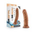Blush Dr. Skin Glide Realistic 8 in. Self-Lubricating Dildo with Suction Cup Tan - Fantasies Boutique