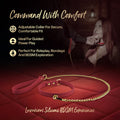 Temptasia Ardor Collar & Leash Red