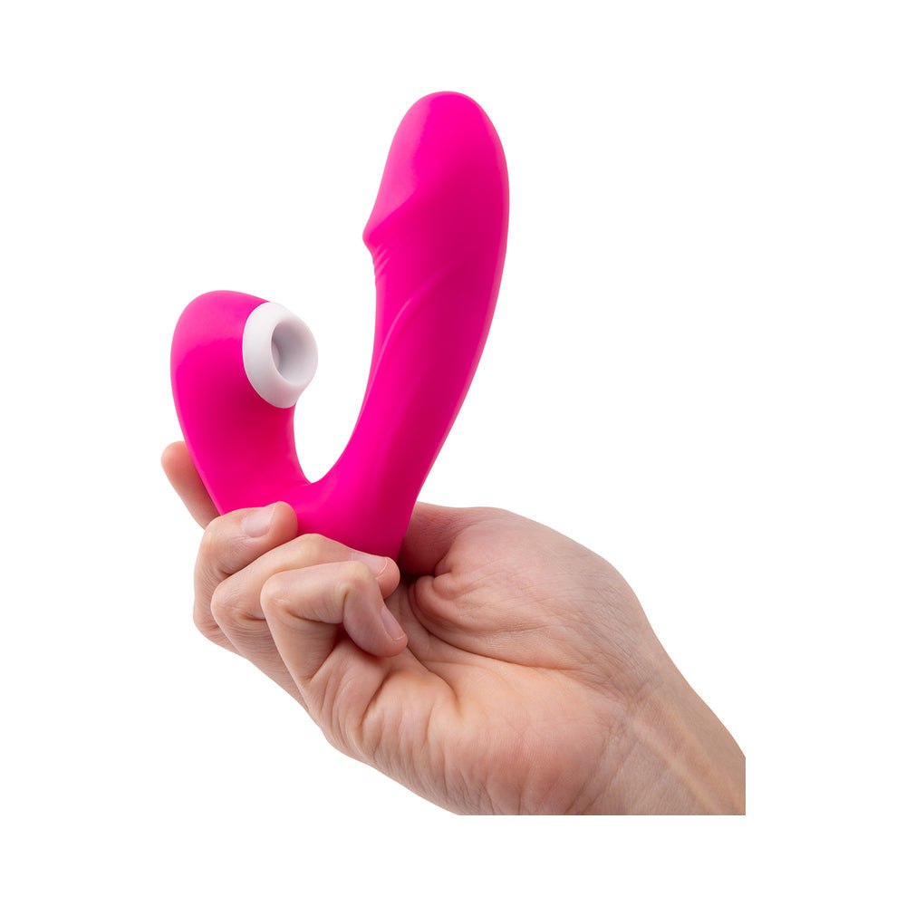Together Internal Kiss Remote Control Vibe Pink - Fantasies Boutique