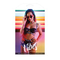 Fantasy Lingerie Vibes Not Your Bitch Bra & Panty Black M/L - Fantasies Boutique
