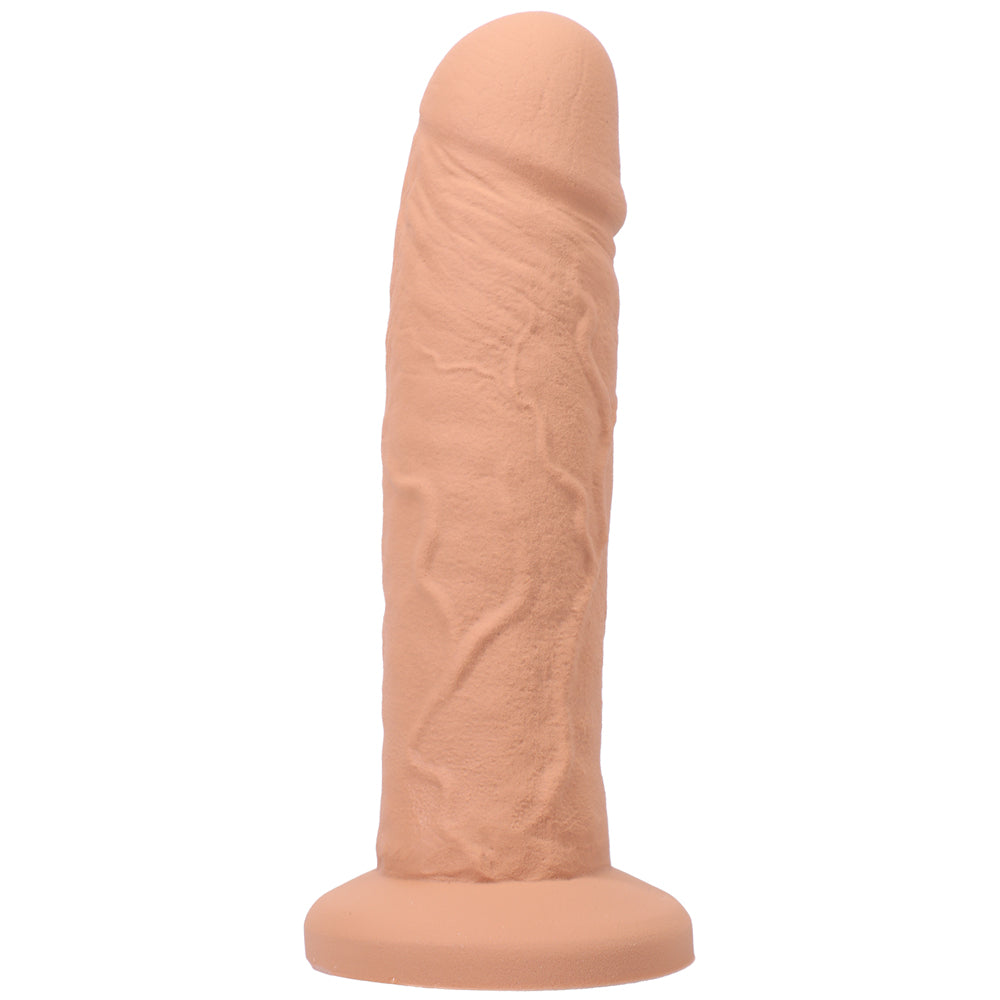 Tantus Sam O2 Vibrating Dual Density Dildo Kit Caramel (Bag) - Fantasies Boutique