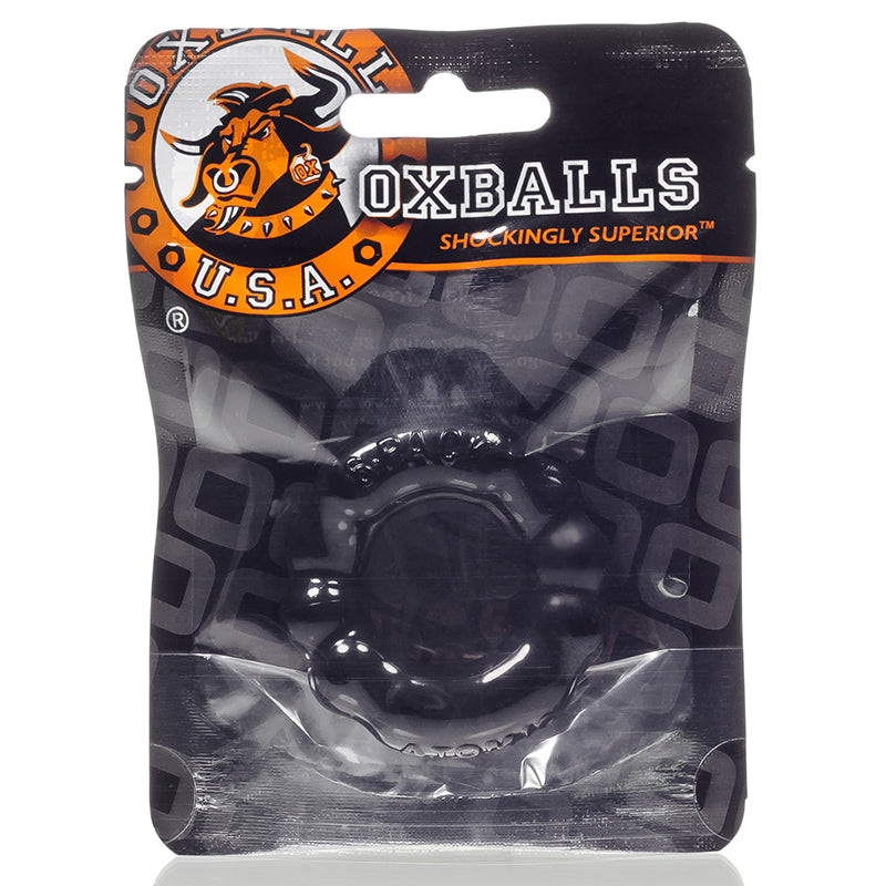 OxBalls 6-Pack, Cockring, Black - Fantasies Boutique