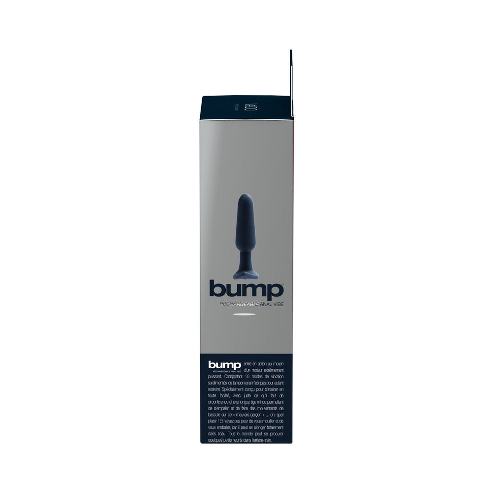 VeDO Bump Rechargeable Anal Vibe - Just Black - Fantasies Boutique