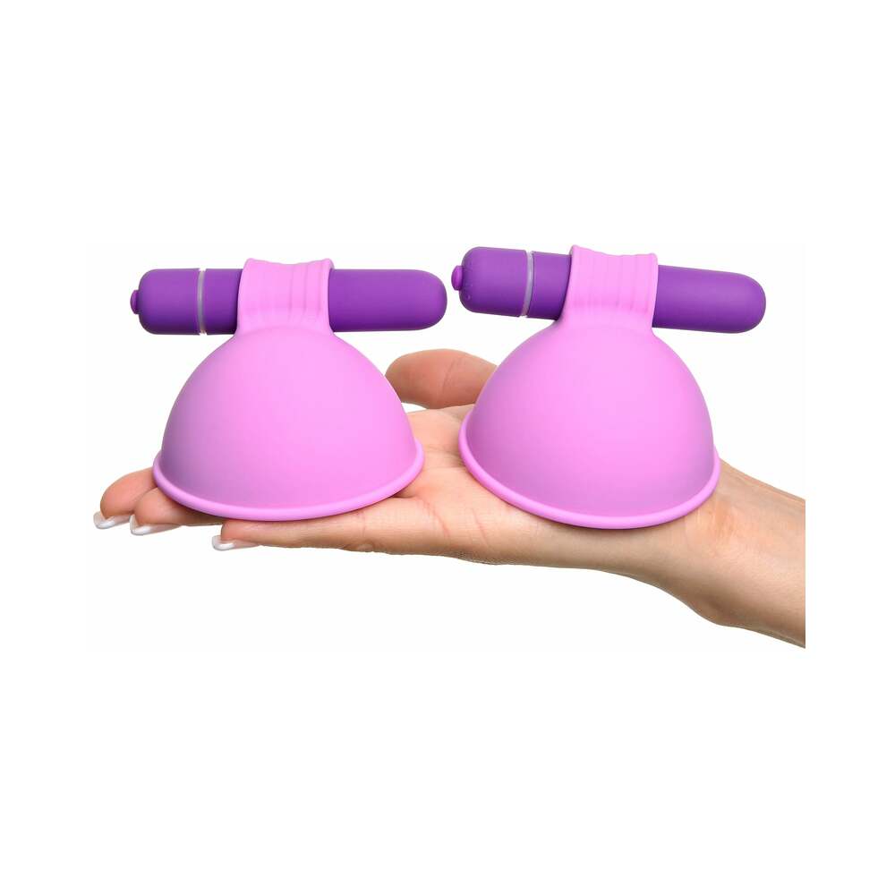 Fantasy For Her Silicone Vibrating Breast Suck-Hers Purple - Fantasies Boutique
